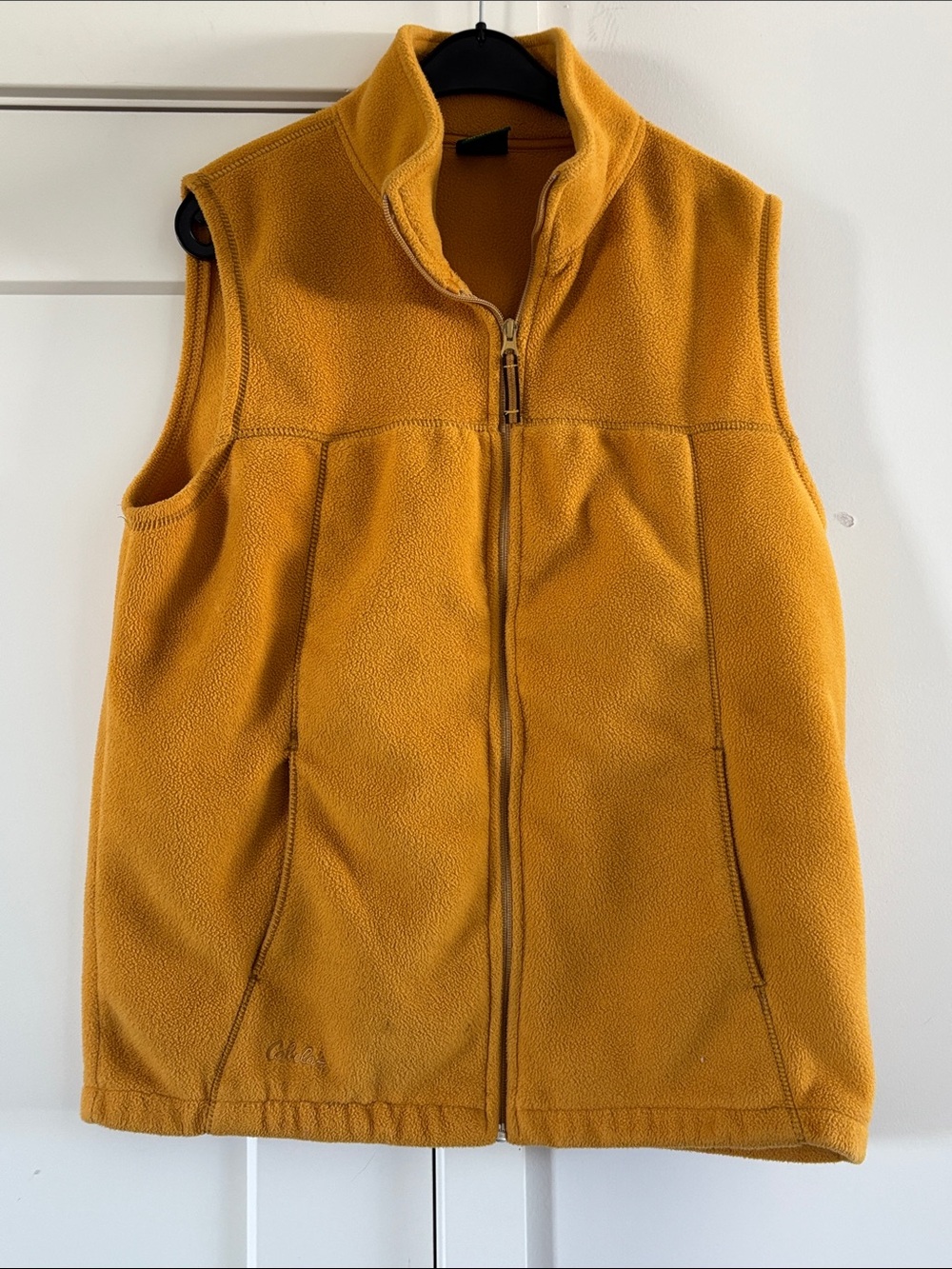 Cabela's Camel/Tan Fleece Zip Vest
